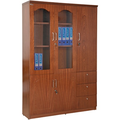 Tủ chủ tịch 3 buồng sơn PU cao cấp TVP29