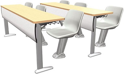 Bàn ghế lớp học cố định Kotobuki Sea SDA-700-38