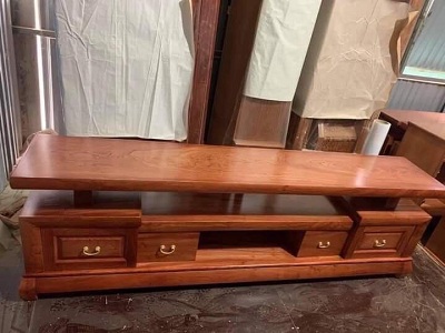 Kệ tivi gỗ verneer tự nhiên xoan đào, sồi KVN08 kích thước Rộng 120, 140, 180, 200, 220, 240 x Sâu 40 x Cao 60cm