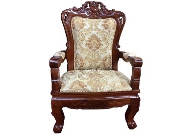 Ghế chủ tịch tân cổ điển bọc nỉ, da GHT80 Rộng 75 x Sâu 60x Cao 125cm là sản phẩm có vai trò quan trọng trong không gian phòng họp. cho các lãnh đạo