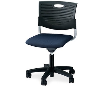 Ghế trường học Kotobuki Sea chân nhựa xoay 360 độ có bánh xe nhật