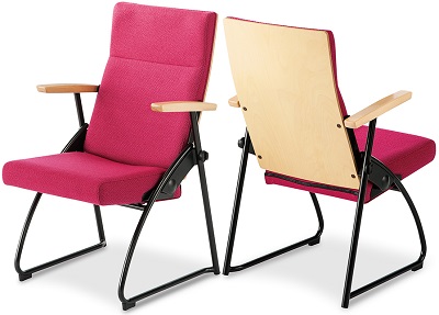 Ghế xếp nhà hát Kotobuki Sea nệm mút bọc nỉ TS-1212K