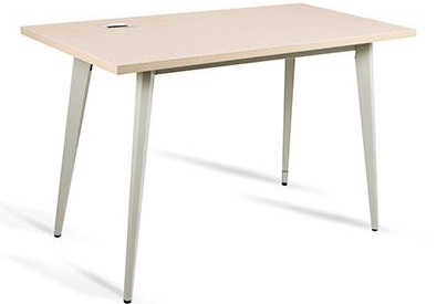 Bàn làm việc nhân viên gỗ ép MFC chân thép gấp BHV198 1902B12