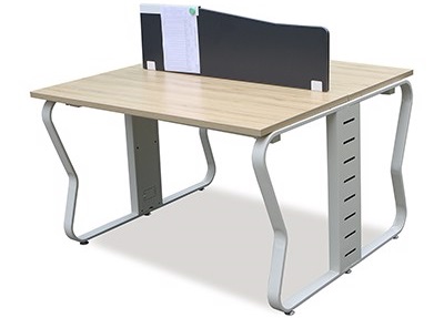 Cụm bàn nhân viên chân sắt tấm gấp BHV203