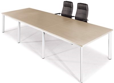 Bàn họp chữ nhật dài 3m6chân ống oval BONC227 kích thước Rộng 360
