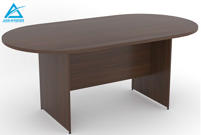 Bàn họp mầu nâu cafe 1m8