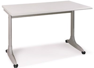 Bàn nhân viên mặt gỗ ép MFC chân sơn tĩnh điện BONC228