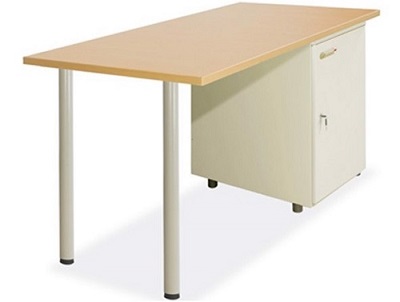 Bàn mặt gỗ công nghiệp chống xước kèm hộc BONC233