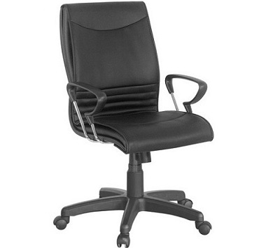 Ghế xoay đệm bọc vải da PU GONC07 GX16-N