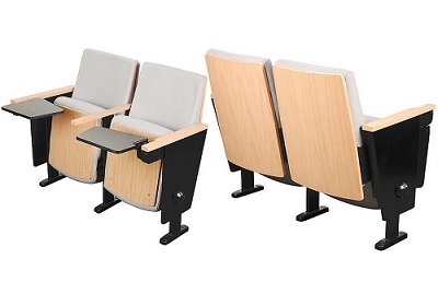 Ghế hội trường có bàn viết mặt ngồi bọc đệm Gauss TSF-686 KSF