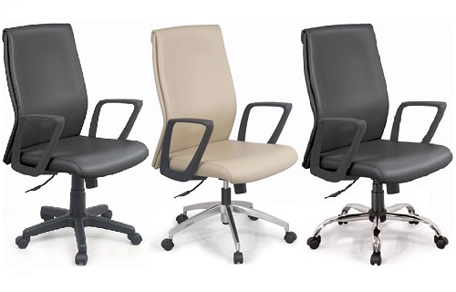 Ghế xoay lãnh đạo bọc da cao cấp GONC28