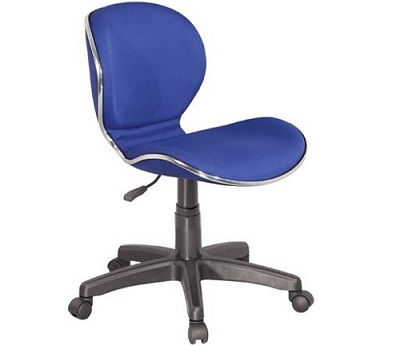 Ghế xoay vải nỉ lưng ghế hình cong hỗ trợ lưng GONC46