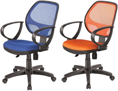 Ghế lưới nhân viên lưng hỗ trợ ngả sau GONC37