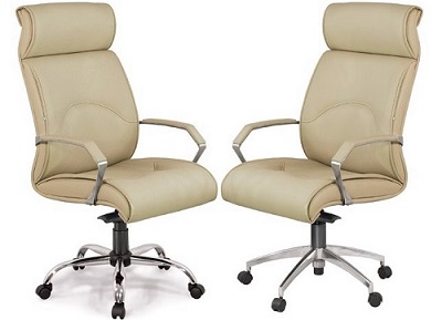 Ghế xoay giám đốc bọc da PU cao cấp lưng cao GONC65