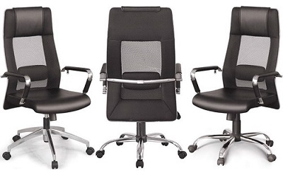 Ghế xoay giám đốc lưng cao đệm bọc da PU cao cấp GONC18