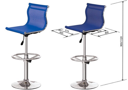 Ghế bar lưng trung mặt lưới BONC05 b05