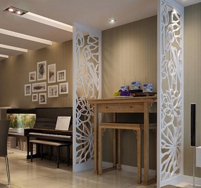 Vách ngăn trang trí phòng thờ đẹp VG165 trở lên trang nghiêm GHO-536