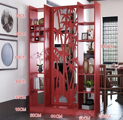 Vách ngăn hình cây tre mộc mạc VG153 được cắt bằng máy CNC GHO-566