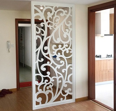Vách ngăn CNC gỗ MDF hoa văn trang trí VG122 GHO-599