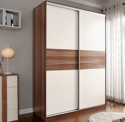Tủ quần áo cửa lùa thiết kế thanh lịch GMDF256