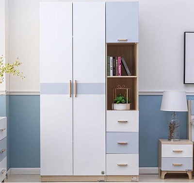 Tủ quần áo gỗ công nghiệp MDF lõi xanh GMDF254 GHS-5694