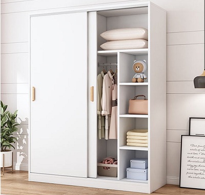 Tủ quần áo cánh lùa sang trọng hiện đại GMDF228