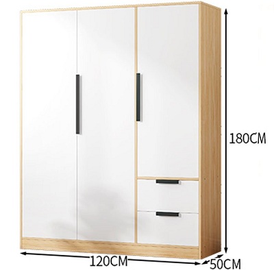Tủ quần áo gỗ MDF thiết kế hiện đại GMDF220 tủ quần áo 3 cánh mở ghs-51095