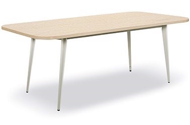 Bàn họp chân sắt mặt gỗ công nghiệp dài 180cm BHONC04 1902BH18