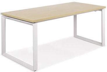 Bàn họp mặt gỗ MFC công nghiệp chân sắt dài 180cm BHONC07 1906BH18