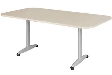 Bàn họp chữ nhật mặt gỗ công nghiệp dài 1m8 BHONC115 Chân thép BH18-CS