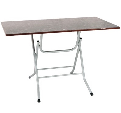 Bàn ăn gấp chân mặt gỗ phủ Melamine CONC72