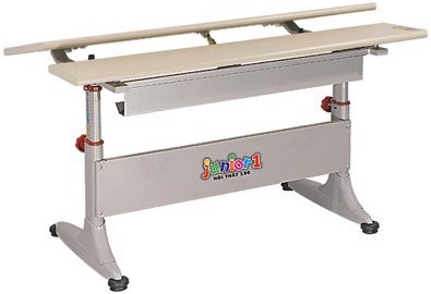 Bàn học sinh gỗ màu sáng tăng giảm chiều cao BHONC03 bhs01-lg