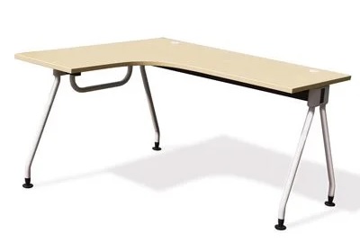Bàn lượn trái chân chữ A mặt gỗ công nghiệp BONC249