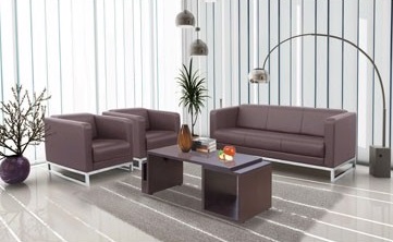 Bộ sofa da PU ghế băng kết hợp 2 ghế đơn GSFONC13 sp10