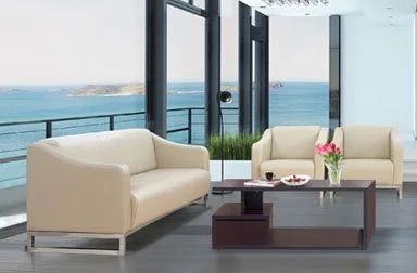 Bộ sofa da 1 ghế băng, 2 ghế đơn Bọc da PU GSFONC12