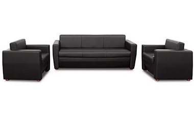 Bộ sofa bọc da kết hợp đế chân gỗ sang trọng GSFONC11 sp12