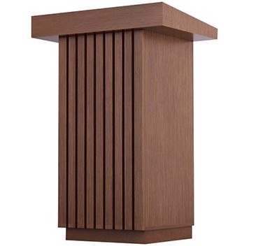 Bục tượng bác gỗ MFC phủ Melamine BPONC02