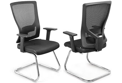 Ghế chân quỳ đệm bọc vải lưới GGONC22 êm ái, sang trọng GQ2315