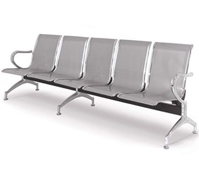 Băng ghế chờ 5 chỗ Chân tay mạ 3Ni+Cr GBONC05