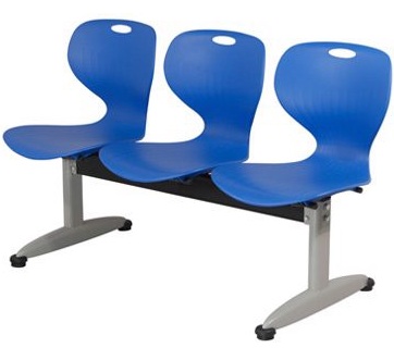 Băng ghế chờ 3 chỗ mặt nhựa đúc sang trọng GBONC10