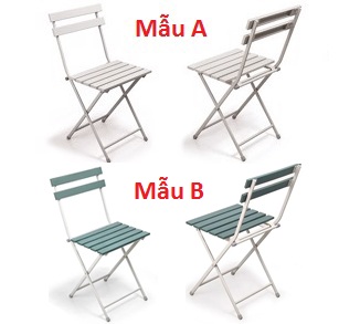 Ghế gấp khung sắt sơn tĩnh điện cao cấp GGONC13 GG232