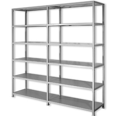 Giá sách sắt chia đôi 2 khoang, 5 tầng KSONC25 Khung sắt sơn tĩnh điện GS01-2