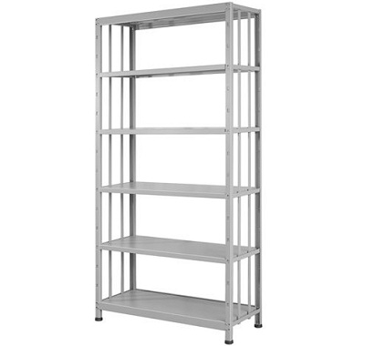 Giá sách khung sắt đơn 1 khoang 5 tầng sơn tĩnh điện KSONC26 GS02-1