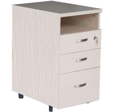 Hộc Gỗ chân cố định 3 ngăn kéo kết hợp khóa TDN89 hg03