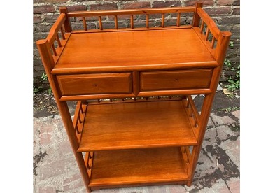 Kệ gỗ gõ cao 90 ngang 55 sâu 33 cm DG15