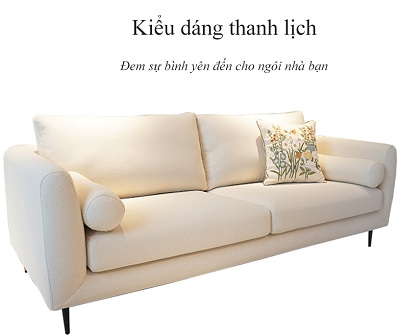 Ghế sofa kiểu dáng thanh lịch 210cm GSF31