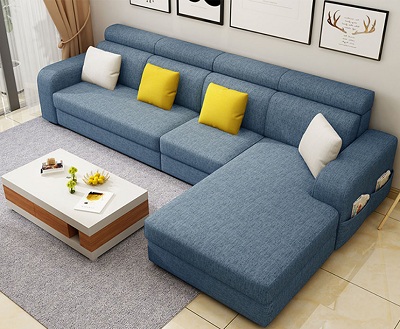 Ghế sofa chữ L sang trọng hiện đại GSF33