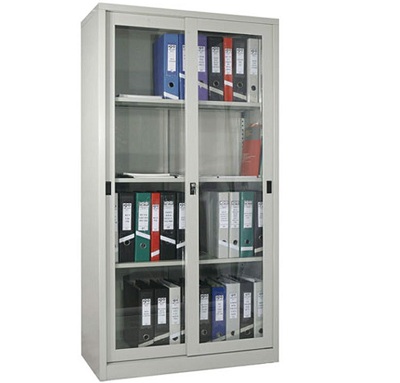 Tủ hồ sơ sắt cánh kính 1 khoang 3 đợt TVPONC102 TL05