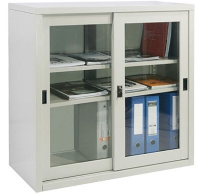 Tủ sắt cánh lùa kính 1 buồng TVPONC97 2 cánh kính trượt, tl01-tl01a