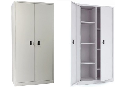 Tủ hồ sơ sắt sơn tĩnh điện 2 khoang riêng biệt TVPONC63 ts01-kt-ts01kt-b